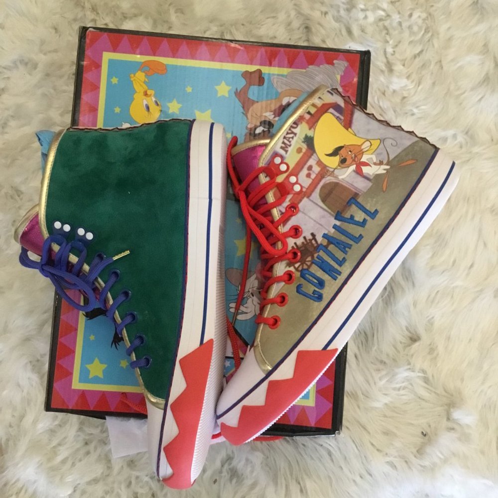 Irregular Choice Looney Tunes trainers size 44 EU New